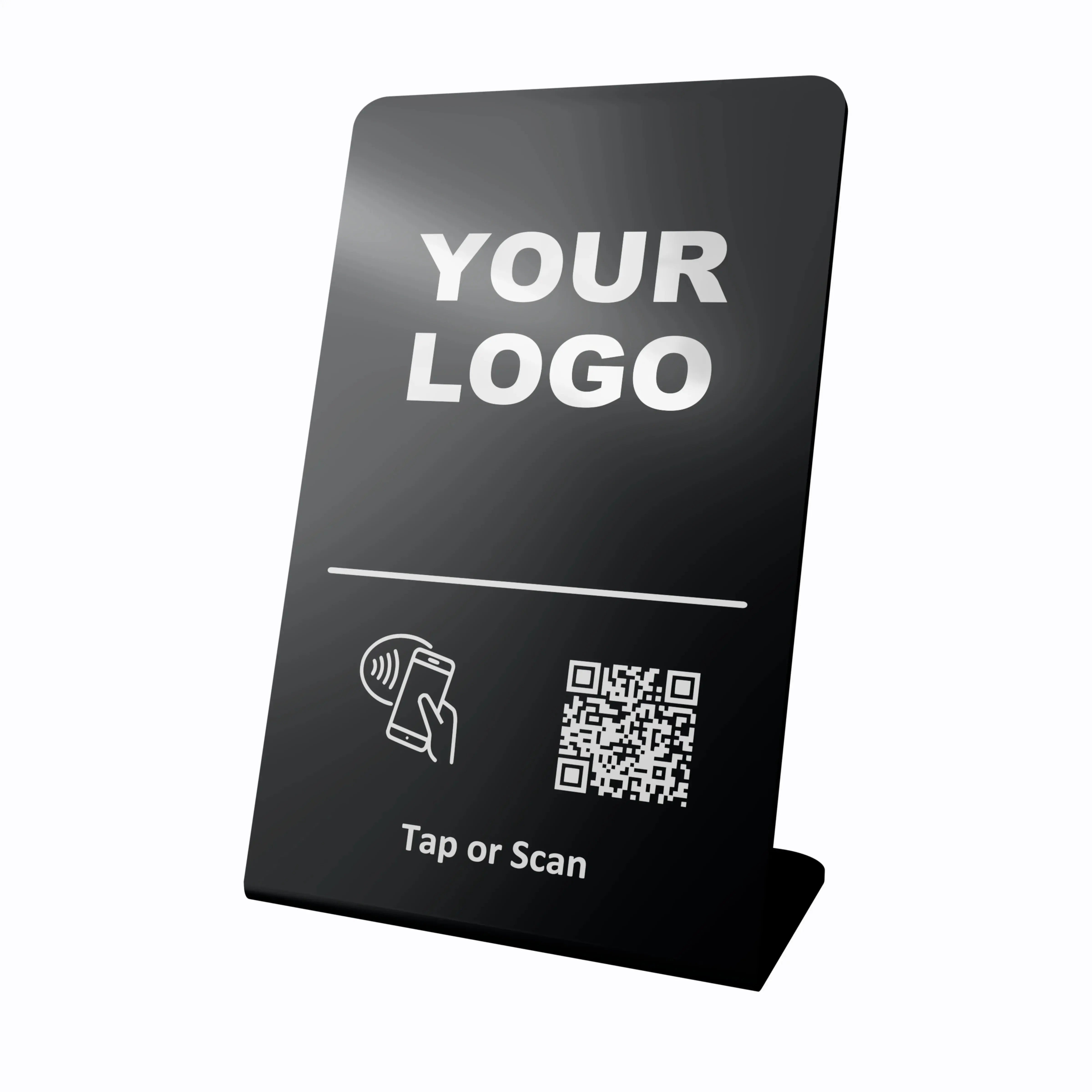 Custom NFC Digital Table Tent for Business | TekMark – TekMark Card
