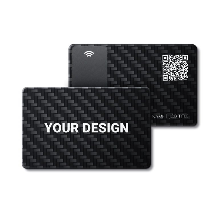 Carbon Fiber Smart Business Card