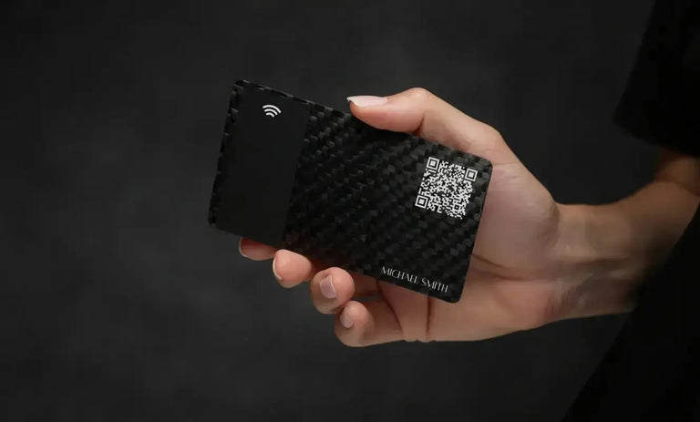 Carbon Fiber Digital Business Card TekMark