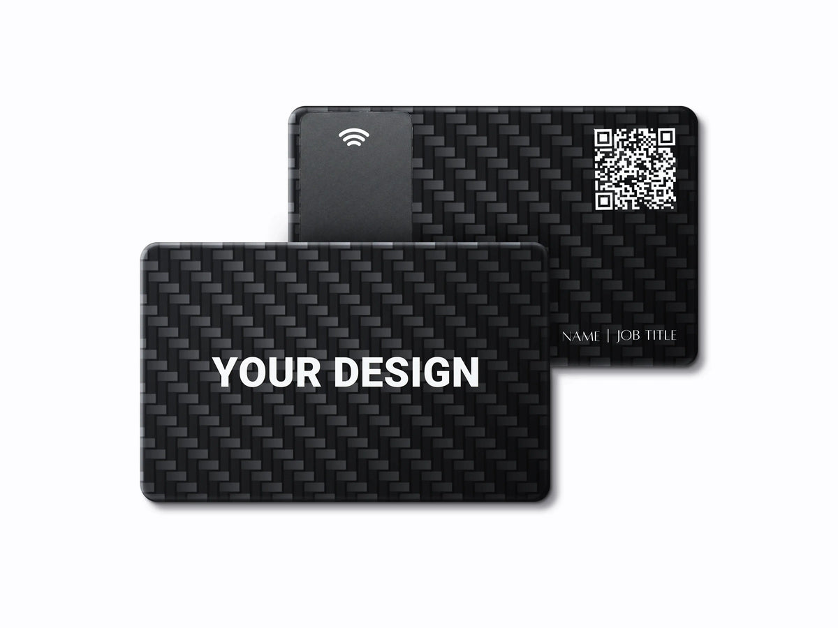 Carbon Fiber Smart Business Card