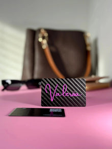 Carbon Fiber Digital Business Card TekMark