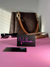 Carbon Fiber Digital Business Card TekMark