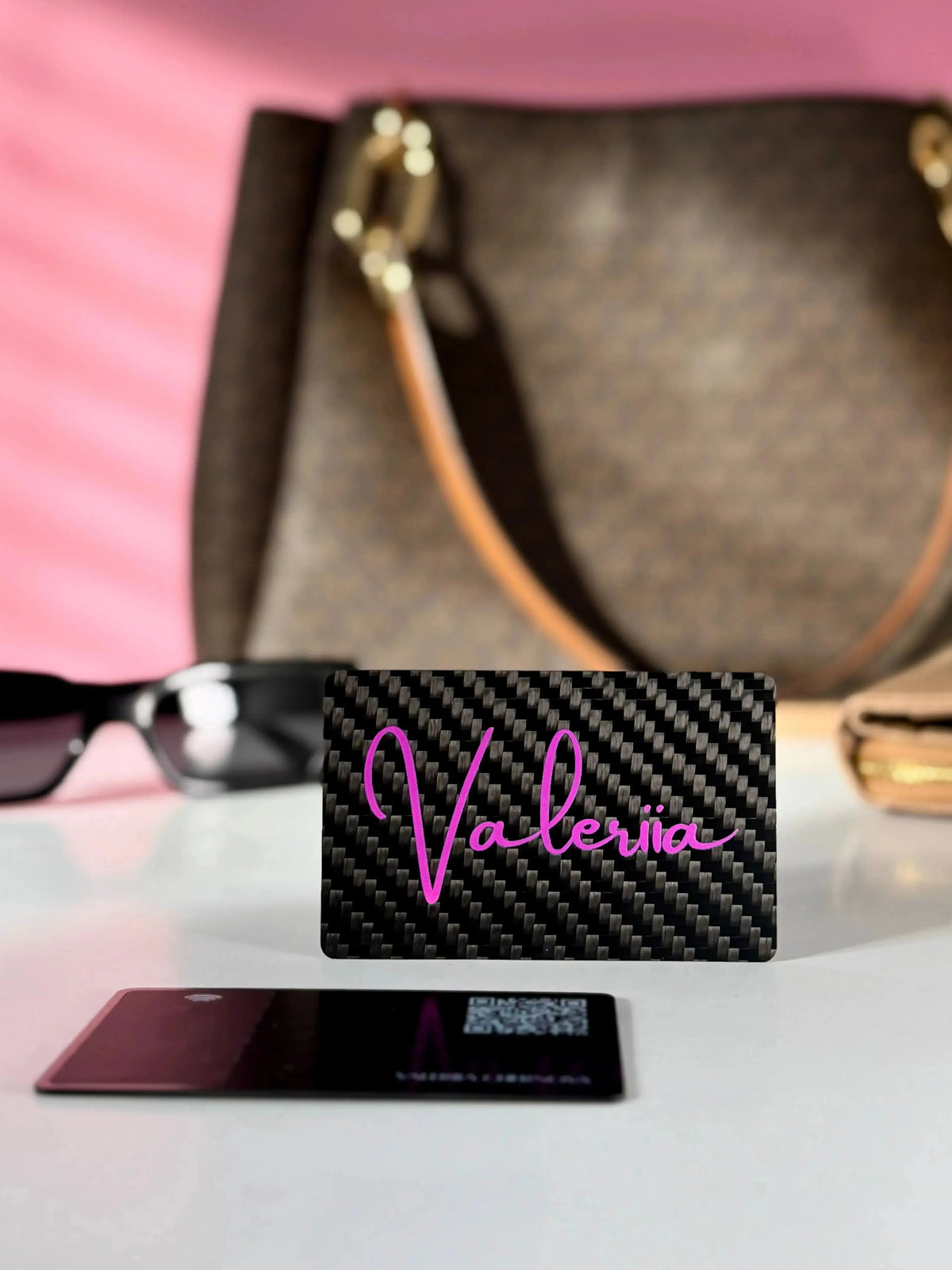 Carbon Fiber Digital Business Card TekMark