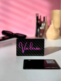 Carbon Fiber Digital Business Card TekMark