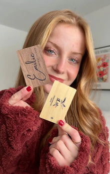 Wood Digital Business Card TekMark