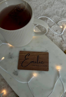 Wood Digital Business Card TekMark