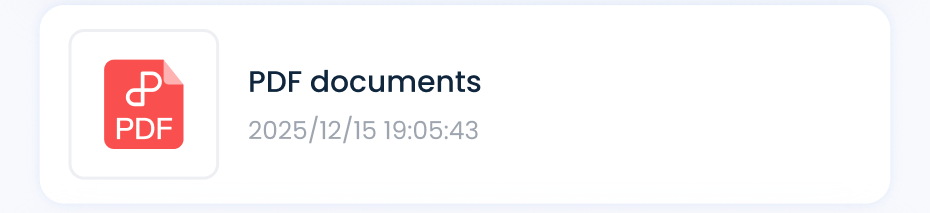 PDF documents