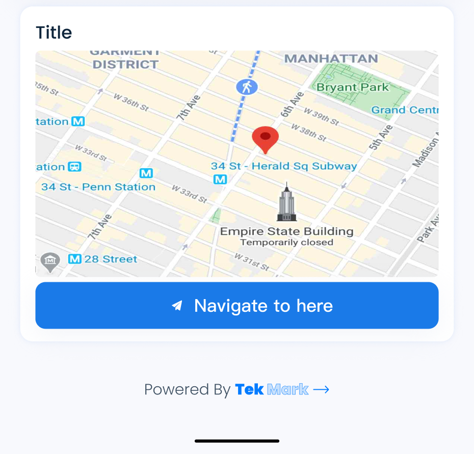 Map & navigation