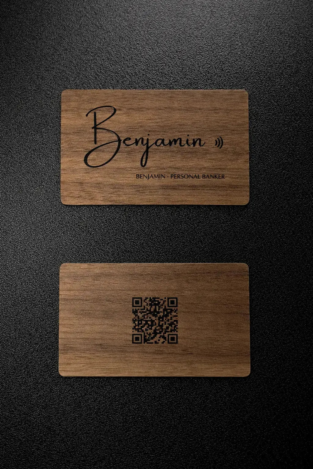 Wood  Digital Business Card TekMark
