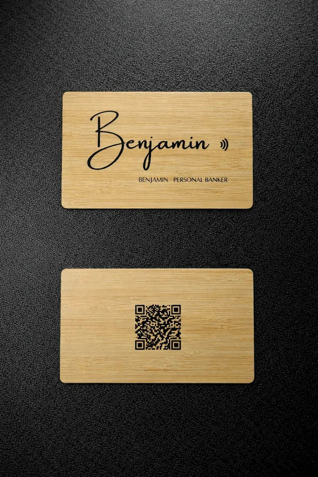 Wood  Digital Business Card TekMark