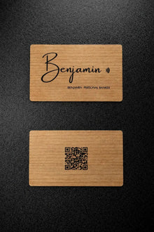 Wood  Digital Business Card TekMark